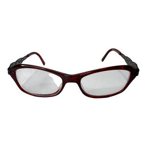 BOZ ROCK 3900 Red Eyeglasses Frames Women full rim 52-17-136 H3794